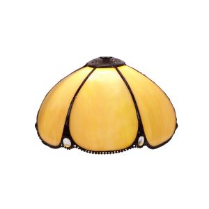 Abajur tiffany avulso, série virginia, 20 cm de ø