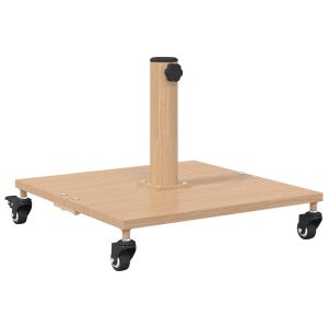 Base cuadrada moderna para sombrilla de exterior de 45