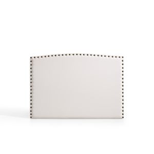 Cabeceira ambar para cama de 110 de polipiel branco 115x115x8. Matris