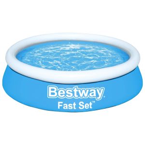 Conjunto de piscina insuflável redonda fast set Bestway 1,83 m x 51 cm