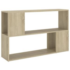 Estante 100x24x63 cm derivados de madeira cor carvalho sonoma
