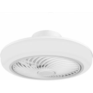 Orbegozo cp 12435 ventilador de teto com luz LED e controle remoto 20w bran