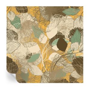 Papel de parede vinílico beleza das plantas 250x250 tulup