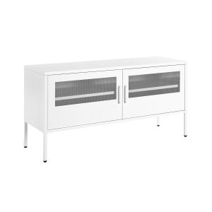 Armário de escritório morley metal branco