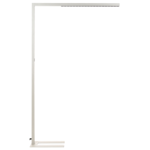 Candeeiro de pé LED mensa com sensor de movimento metal prateado