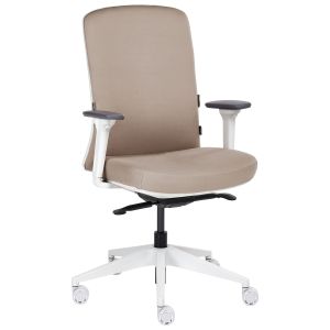 Cadeira de escritório kamilon tecido taupe