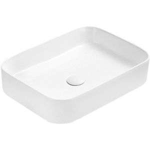 Lavatório de pousar 50,5x37x11 cm, branco