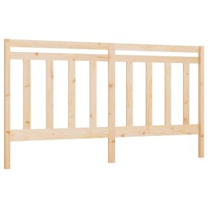 vidaXL cabecero de cama madera maciza de pino 186x4x100 cm
