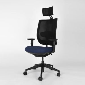 Actiu trim cadeira  ergonómica dark blue - con cabezal