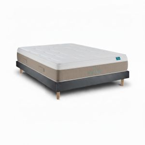 Leafsleep sommier e colchão cloud cotton 200x105 cm
