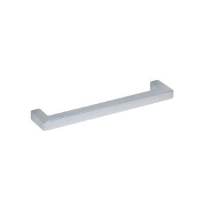 Puxador para mobiliário, aço inox, dist entre centros  160 mm
