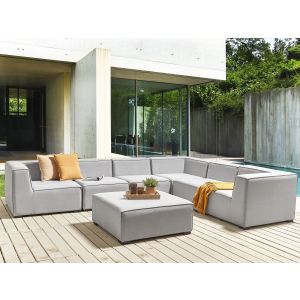 Conjunto lounge tecido cinzento arezzo