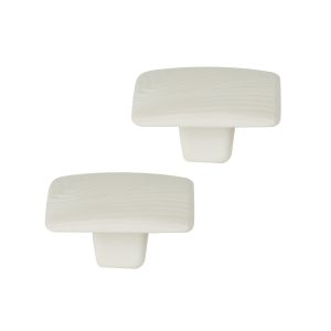 Rei | 2 puxadores creme modelo e719 para móveis d37 mm