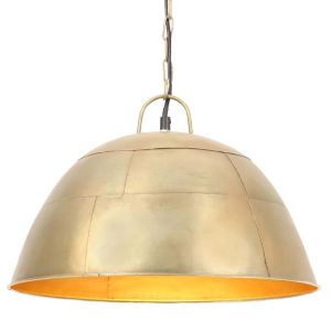 Candeeiro teto vintage indust. Redondo 25 w 41 cm E27 bronze