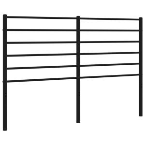 vidaXL cabecero de metal negro 120 cm