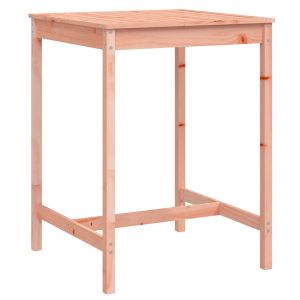 Mesa de jardim 82,5x82,5x110 cm madeira de douglas maciça