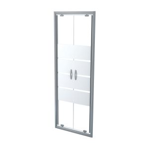 Ondee - porta shiva - portas de bater - acabamento cromado - 70x190cm