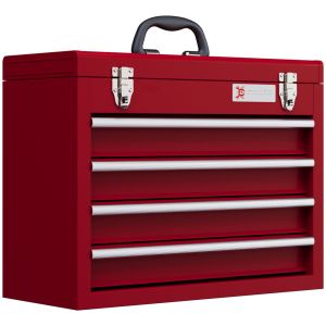 Caixa de ferramenta 51x22x39,5 cm aço color rojo durhand