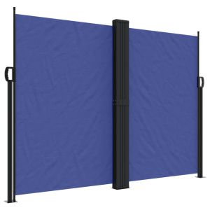 Toldo lateral retrátil 180x600 cm azul