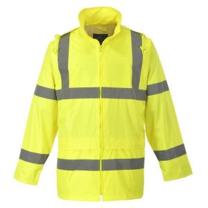 Jaqueta de chuva portwest hi-vis...amarelo