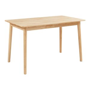 Mesa de jantar klijori para 6 pessoas 140x70x74 cm natural [en.casa]