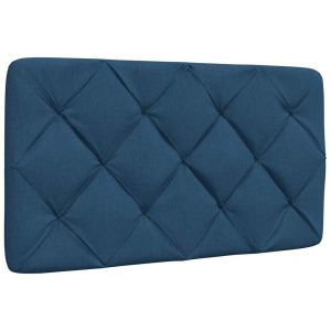 Almofadão de cabeceira 80 cm tecido azul
