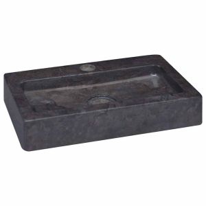 Lavatório de parede vidaxl mármore creme 38x24x6,5 cm