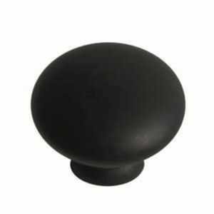 Puxador 30mm preto oxidado, lote de 24