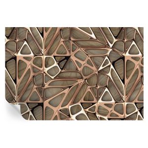 Papel de parede autocolante padrão geométrico 104x152 tulup