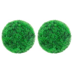 Bolas de buxos artificiais 2 pcs 22 cm ergft1578