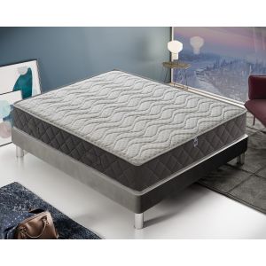 Colchão viscoelástico 80x200 21 cm de altura 3 cm viscoelástico 11 zonas