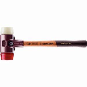 Halder simplex marreta plástico / nylon com corpo em ferro fundido maleável