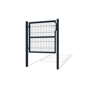 Portão de malha 1m cinza razo alt.100cm