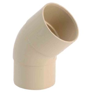 Curva PVC - girpi - ø 80 - macho/fêmea - drenagem de águas pluviais - cinza