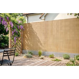 Tela de PVC viso, 10m x 1,5m, bege