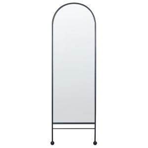 Espelho jarnages 45 cm 145 cm metal preto