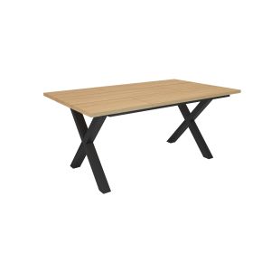 Mesa sala de jantar, 167x90x74 cm, carvalho soft