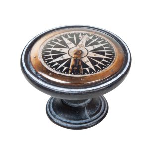Puxador de óxido em picleto botão 37mm 2, lote de 12
