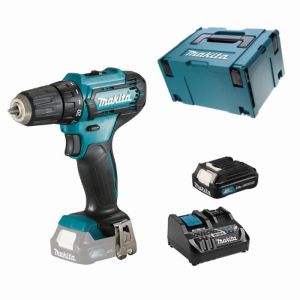 Furadeira 12 v cxt li-ion ø 10 mm Makita df333dzj + bateria bl1021b 12v 2ah