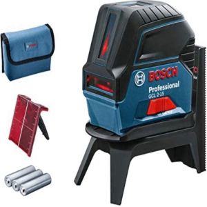 Laser ponto e linha 3x1,5v gcl 2-15 (sem bateria ou carregador) em caixa de