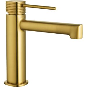 Misturador de lavatório firenze ouro escovado [ imex® ]