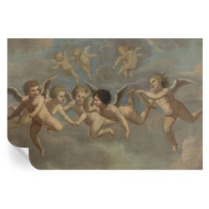 Papel de parede vinílico figuras angelicais 104x152 tulup