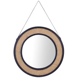 Espelho cambrai 70 cm 104 cm rattan natural