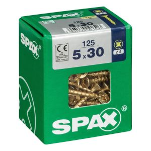 Tirafondo cabeza plana yellox - l - 5x30 mm