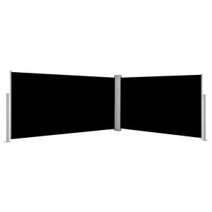 Toldo lateral retrátil 160x600 cm preto egw818525