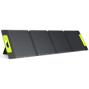 Fossibot - painel solar dobrável 110w ip67 cabos ac/dc/usb