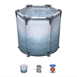 Banheira de banho de recuperação com gelo lazy-z spa glacial spa ø90 x