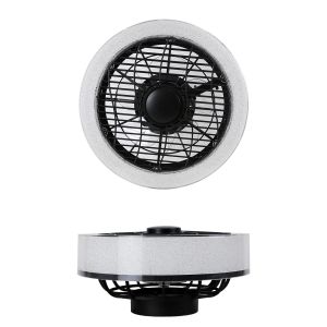 Nettlife ventoinha de teto preto LED  40x20