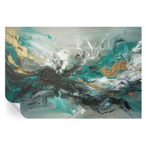 Papel de parede vinílico vórtice artístico 104x152 tulup