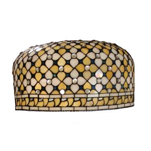 Abajur tiffany avulso, série queen, 45 cm de ø